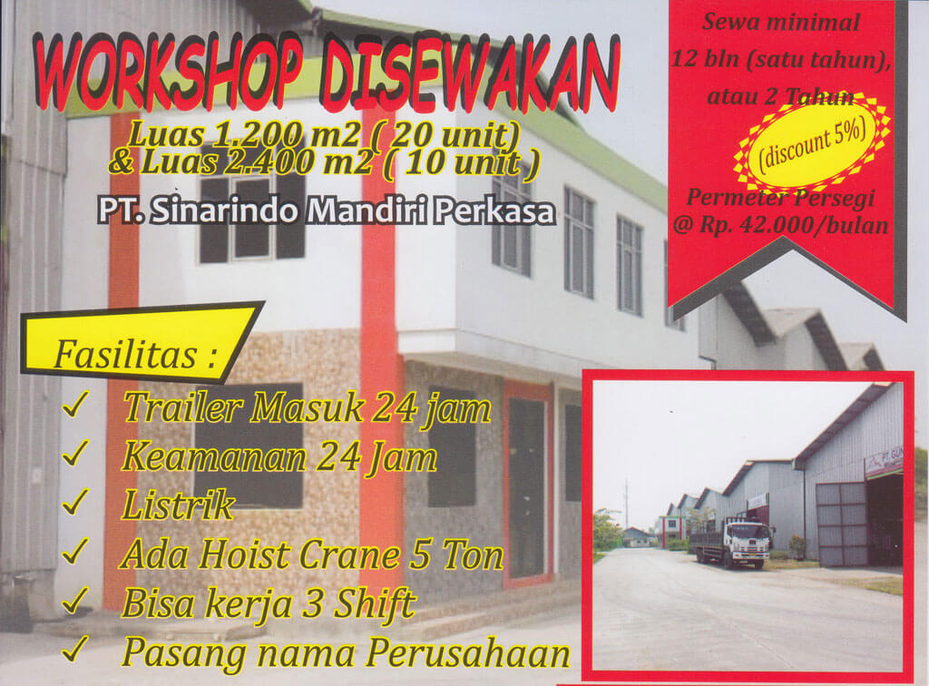 Workshop Disewakan1